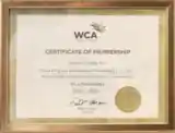 世界货运联盟易腐货物网络会员证书